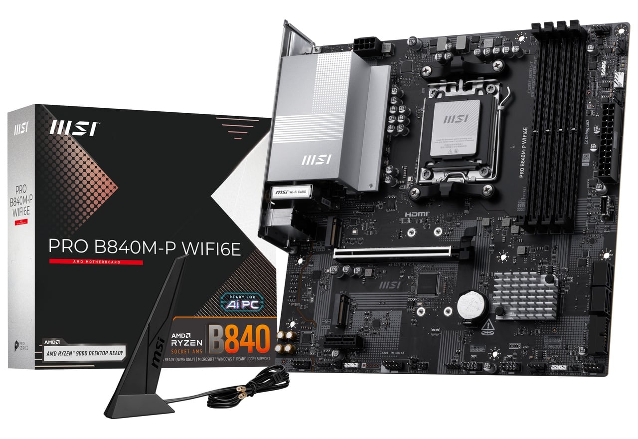 MSI PRO B840M-P WIFI6E